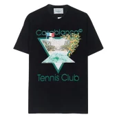 Футболка Casablanca French House Print "Black"