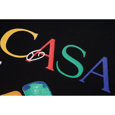 Футболка Casablanca Tennis - Color Print "Black" фото № 5