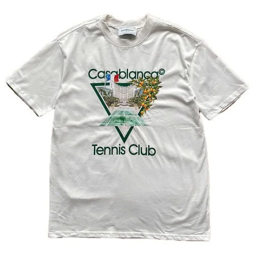 Футболка Casablanca With Beautiful Print "White"