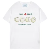 Футболка Casablanca Tennis Balls "White"