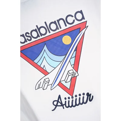 Футболка Casablanca In Flight "White" фото № 4