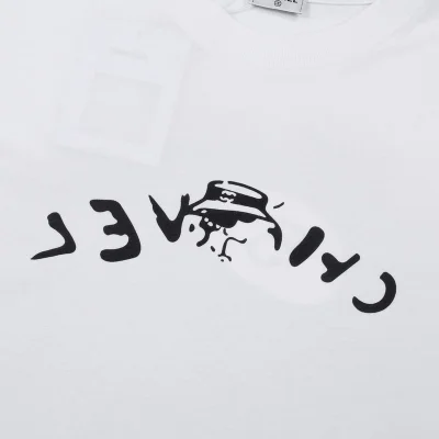 Футболка Celine Circle Number Five "White" фото № 4