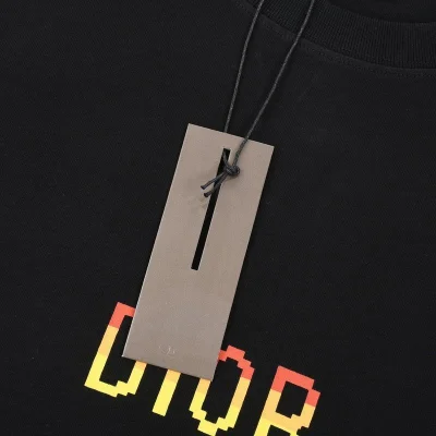 Футболка Christian Dior With Cartoon Print Of Constellations "Black" фото № 7