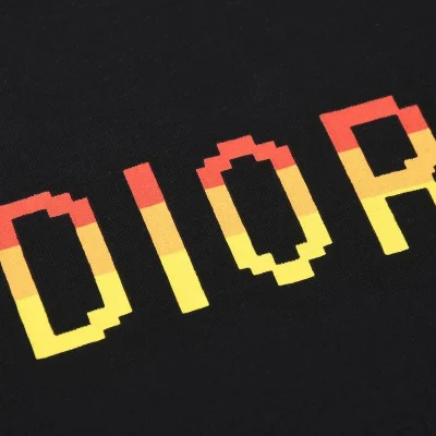 Футболка Christian Dior With Cartoon Print Of Constellations "Black" фото № 8