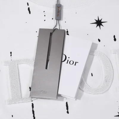 Футболка Christian Dior Star Rain "White" фото № 2