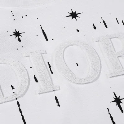 Футболка Christian Dior Star Rain "White" фото № 6