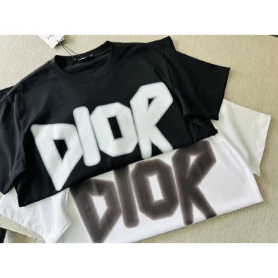 Футболка Christian Dior Big Logo "Black" фото № 2