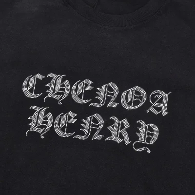 Футболка Chrome Hearts Diamond Cross Brand "Black" фото № 6