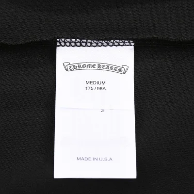 Футболка Chrome Hearts With Logo Made Of Colored Crystals "Black" фото № 2 Футболка Chrome Hearts With Logo Made Of Colored Crystals "Black" фото № 2