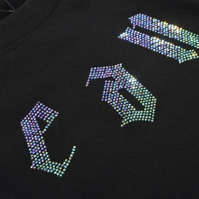 Футболка Chrome Hearts With Logo Made Of Colored Crystals "Black" фото № 3 Футболка Chrome Hearts With Logo Made Of Colored Crystals "Black" фото № 3