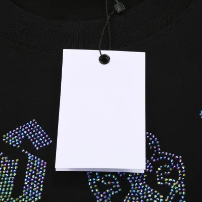 Футболка Chrome Hearts With Logo Made Of Colored Crystals "Black" фото № 4 Футболка Chrome Hearts With Logo Made Of Colored Crystals "Black" фото № 4