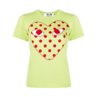 Футболка Comme des Garçons Play Minimalist Heart "Green"