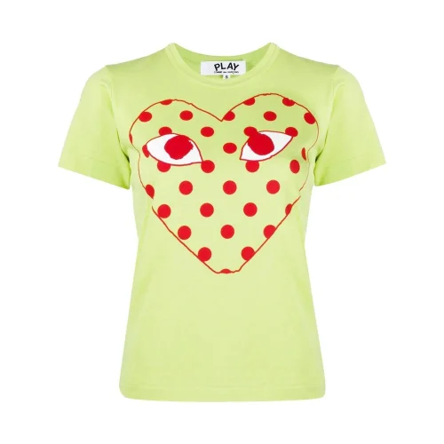 Футболка Comme des Garçons Play Minimalist Heart "Green"