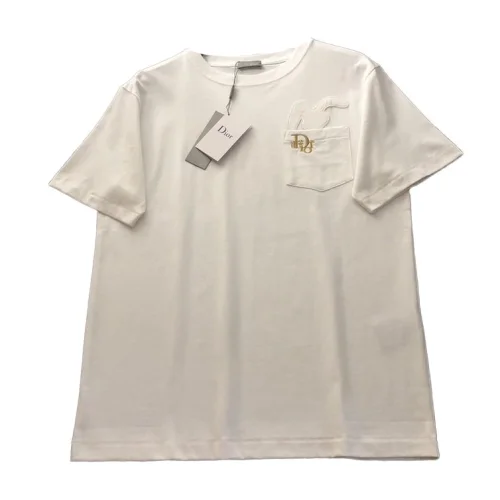 Футболка Dior Logo And Soft Patch "White"