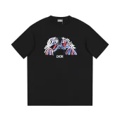 Футболка Dior Abstract Silhouettes "Black"