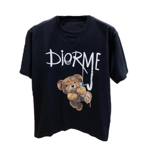 Футболка Dior Me Bear Cub "Black"