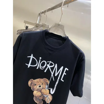 Футболка Dior Me Bear Cub "Black" фото № 3