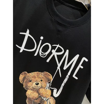 Футболка Dior Me Bear Cub "Black" фото № 4