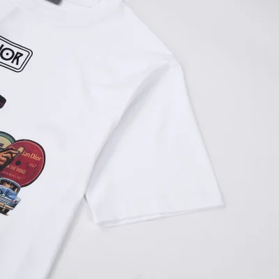 Футболка Dior Visions Of Cody "White" фото № 7