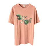 Футболка Dior Insect Logo "Pink"