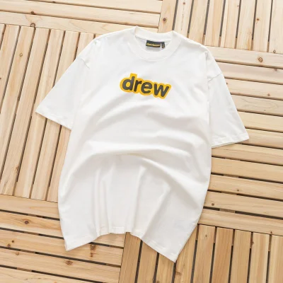 Футболка Drew House With Text Logo In The Center "White" фото № 2