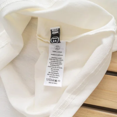 Футболка Drew House With Text Logo In The Center "White" фото № 4