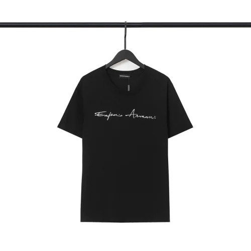 Футболка Emporio Armani With The Inscription Of The Logo "Black"
