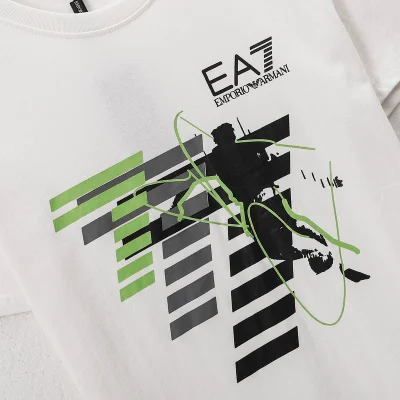 Футболка Armani 777 Sports Print "White" фото № 2