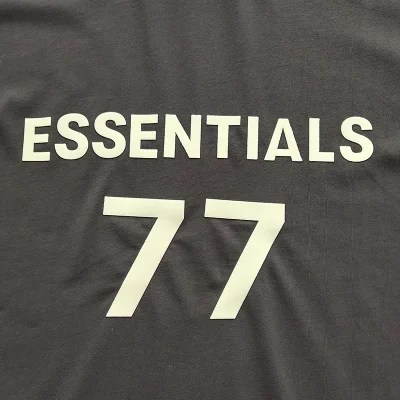 Футболка Fear Of God Logo And Number 77 "Black" фото № 5 Футболка Fear Of God Logo And Number 77 "Black" фото № 5