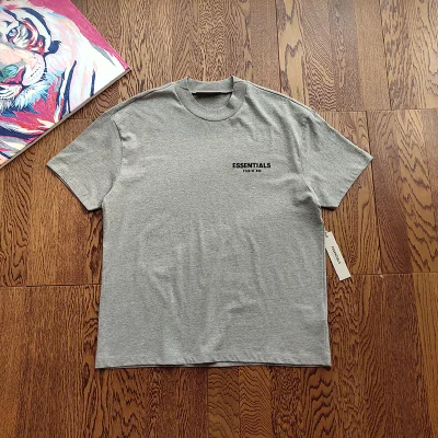 Футболка Fear Of God Stylish With A Logo "Gray" фото № 2 Футболка Fear Of God Stylish With A Logo "Gray" фото № 2