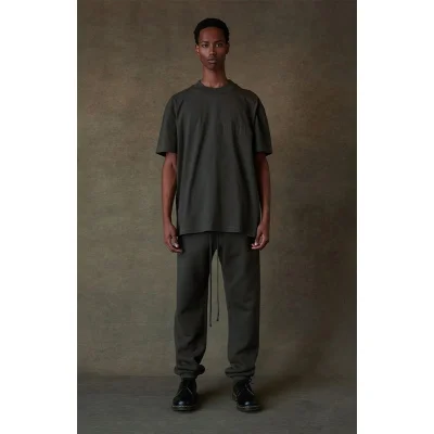 Футболка Fear Of God Cotton Logo "Black" фото № 7