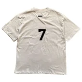 Футболка Fear Of God Number Seven With Patch "White"