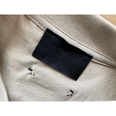 Футболка Fear Of God Number Seven With Patch "White" фото № 4