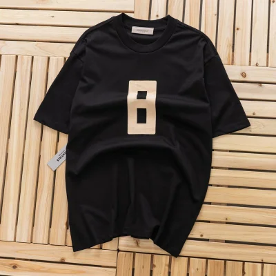 Футболка Fear Of God Number Eight "Black" фото № 2