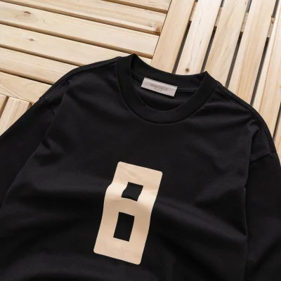 Футболка Fear Of God Number Eight "Black" фото № 5