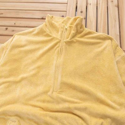 Футболка Fear of God Plain With Zipper "Yellow" фото № 2 Футболка Fear of God Plain With Zipper "Yellow" фото № 2