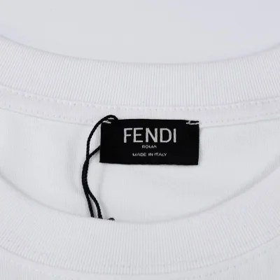 Футболка Fendi Reflective Bear "White" фото № 5