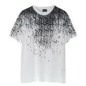 Футболка Fendi Half Of The Print "White"