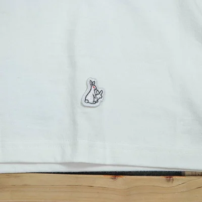 Футболка FR2 Big Rabbit With Camera "White" фото № 3