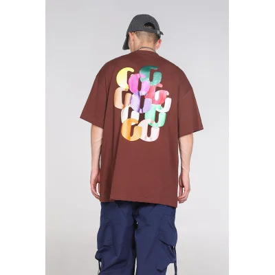 Футболка Gallery Dept GGG Print "Brown" фото № 2 Футболка Gallery Dept GGG Print "Brown" фото № 2