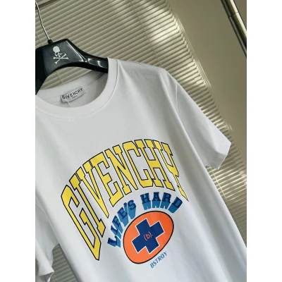 Футболка Givenchy Lifes Hard "White" фото № 2