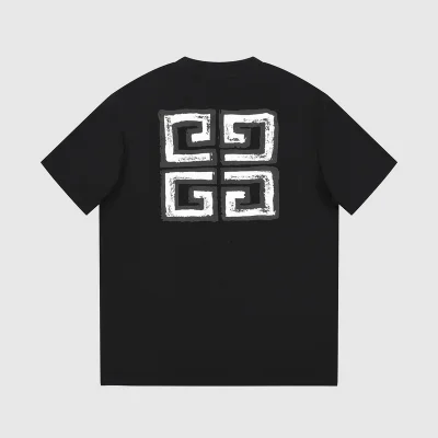 Футболка Givenchy With Decorative Logo "Black" фото № 5