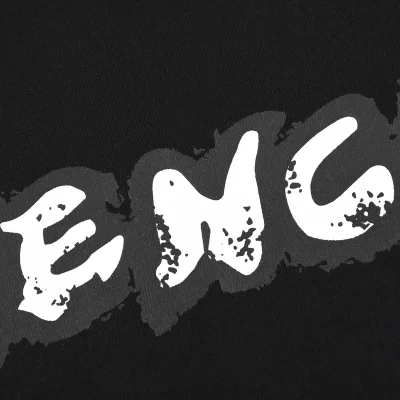 Футболка Givenchy With Decorative Logo "Black" фото № 7