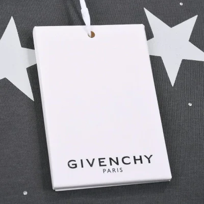 Футболка Givenchy Stars And Rhinestones Print "Gray" фото № 6