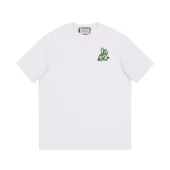 Футболка Gucci Embroidered Rabbit Emblem "White"