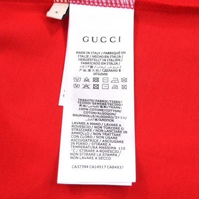 Футболка Gucci Three Friends "Red" фото № 4 Футболка Gucci Three Friends "Red" фото № 4