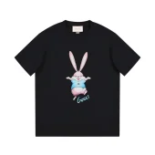 Футболка Gucci The Happiness Of Hare "Black"