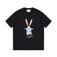 Футболка Gucci The Happiness Of Hare "Black"