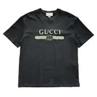 Футболка Gucci Print Belt With Logo "Black"