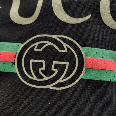 Футболка Gucci Print Belt With Logo "Black" фото № 6 Футболка Gucci Print Belt With Logo "Black" фото № 6